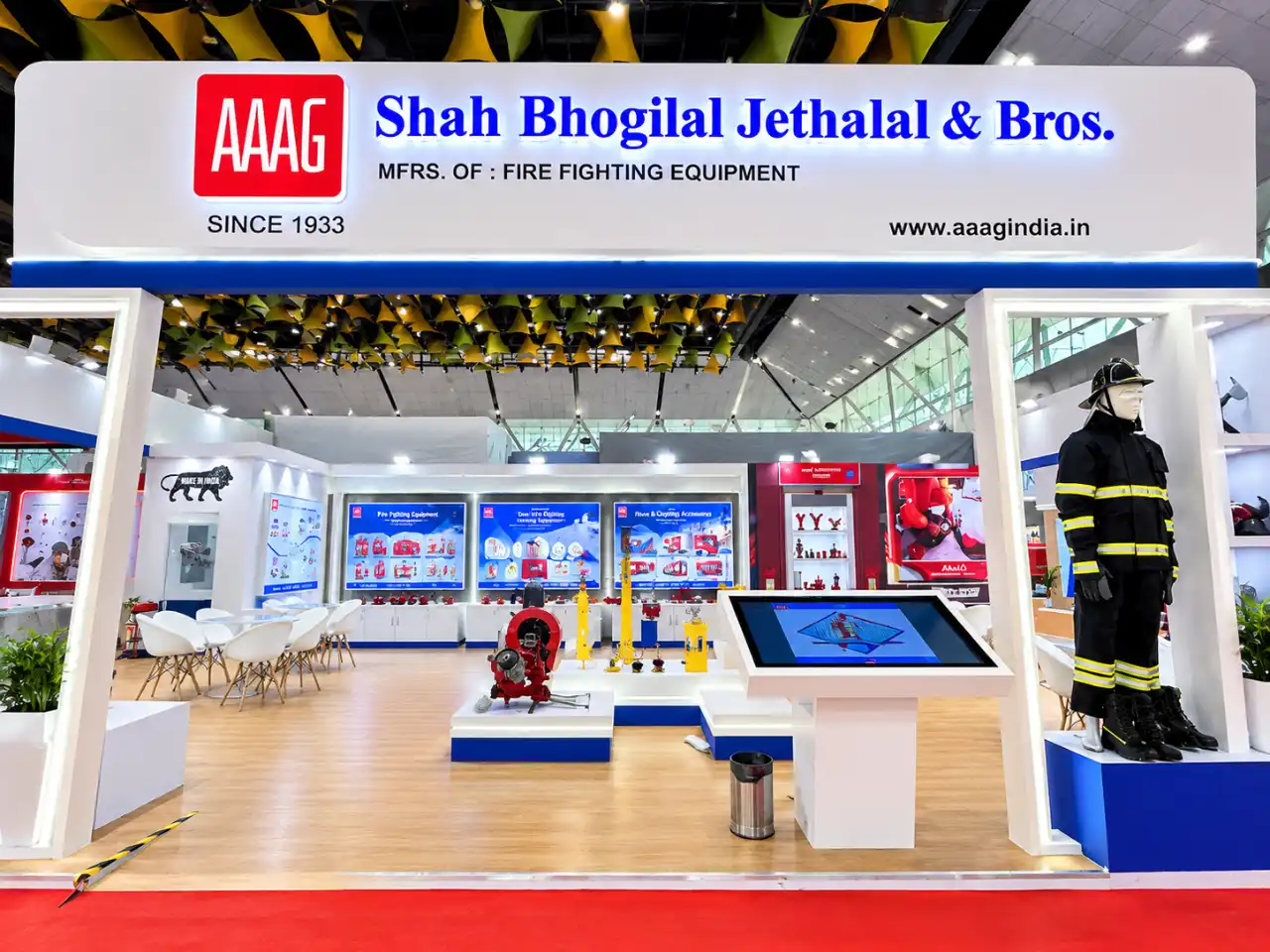 AAAG – Fire India exhibition stand