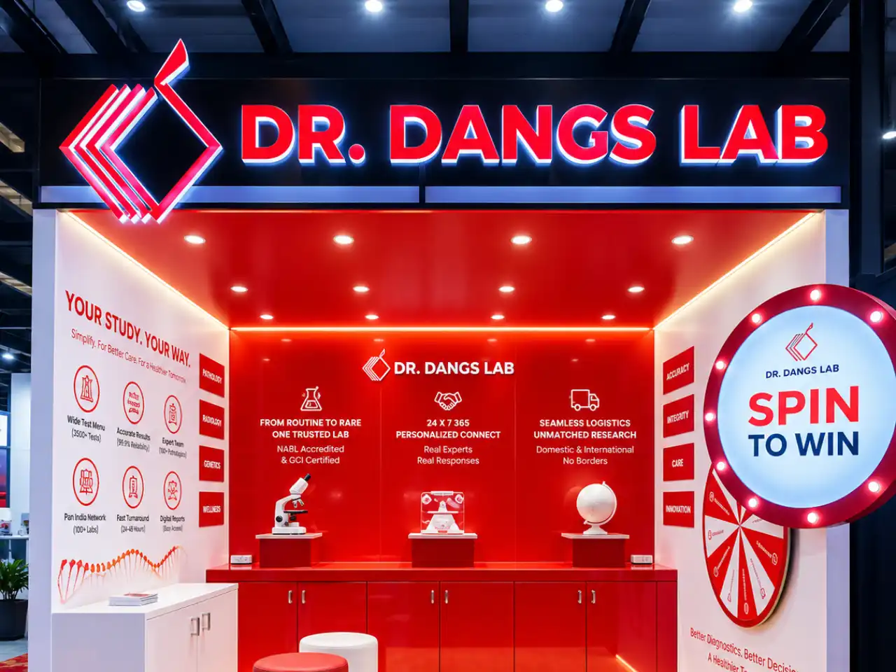Dr Dang Labs – Annual Clinical Trials Series 2026 exhibition stand