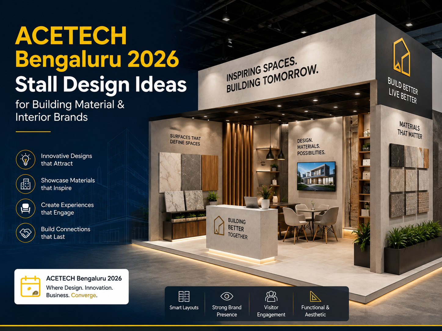 ACETECH Bengaluru 2026 Stall Design