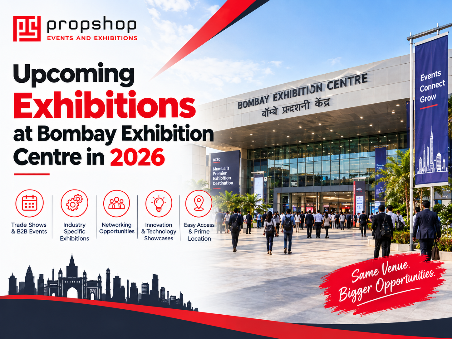 Bombay Exhibition Centre in 2026