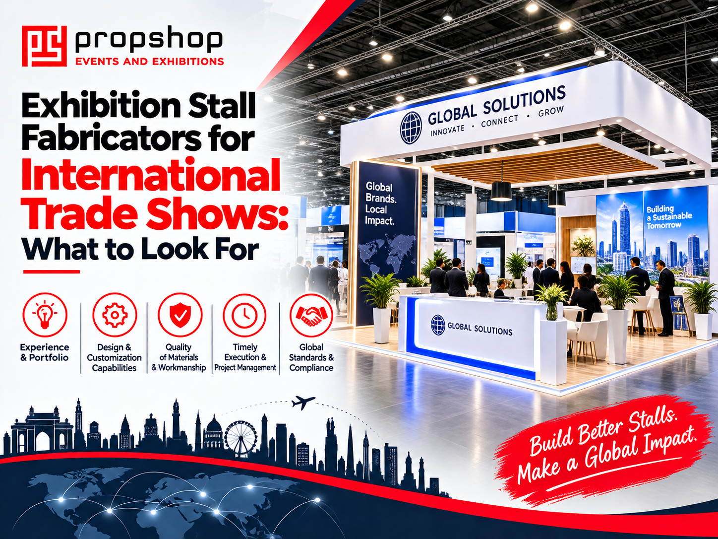 Exhibition Stall Fabricators for International Trade Shows