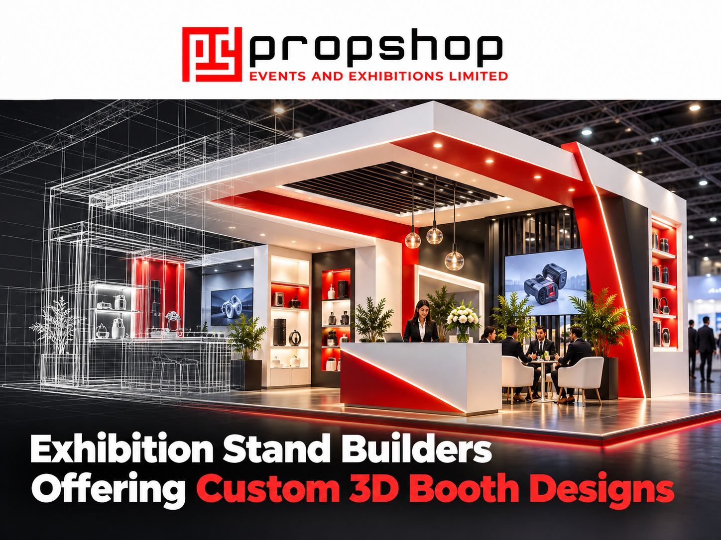 Exhibition Stand Builders Offering Custom 3D Booth Designs