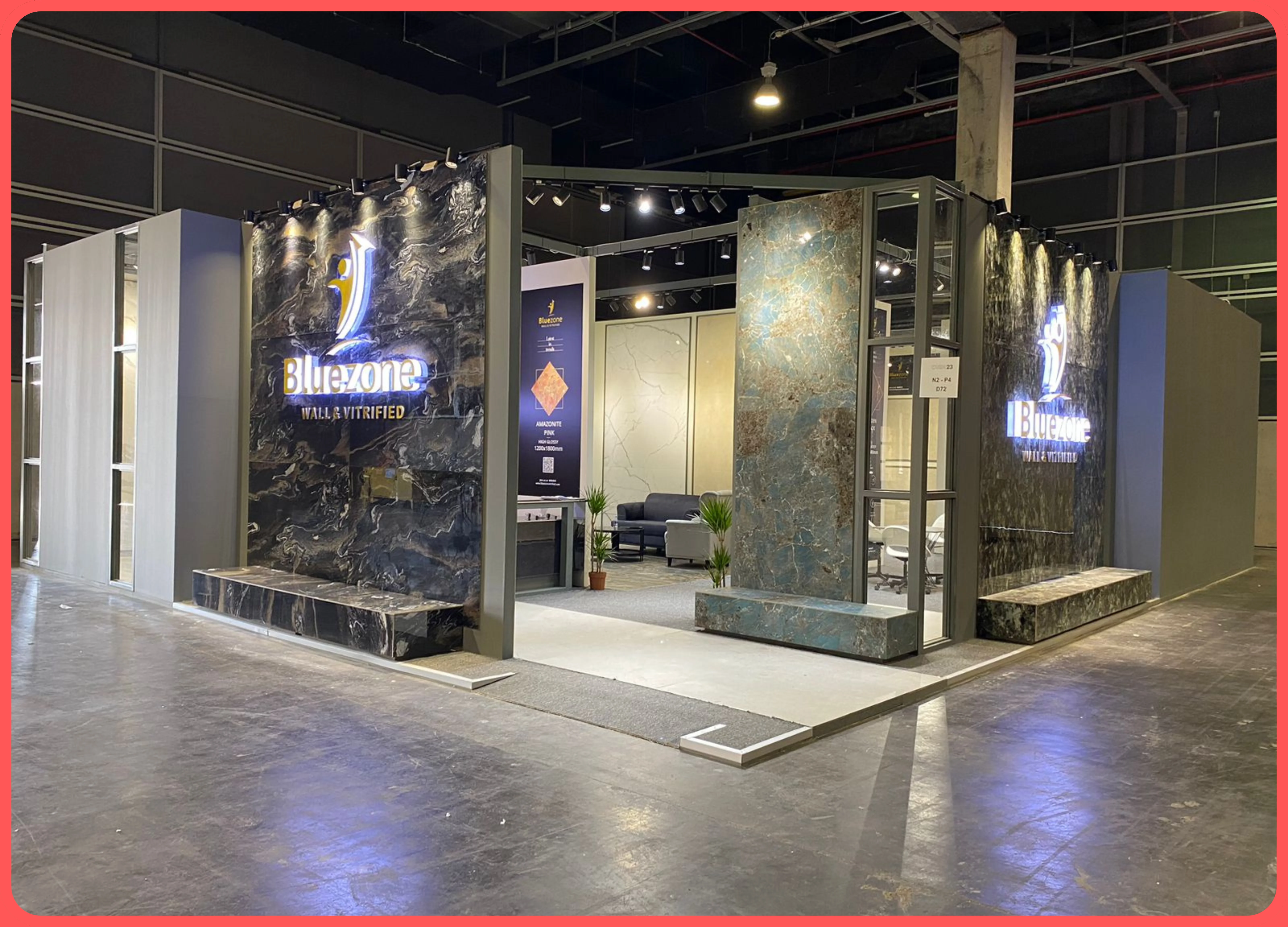 BLUEZONE at International Trade Show Cevisama – Designed by The Propshop