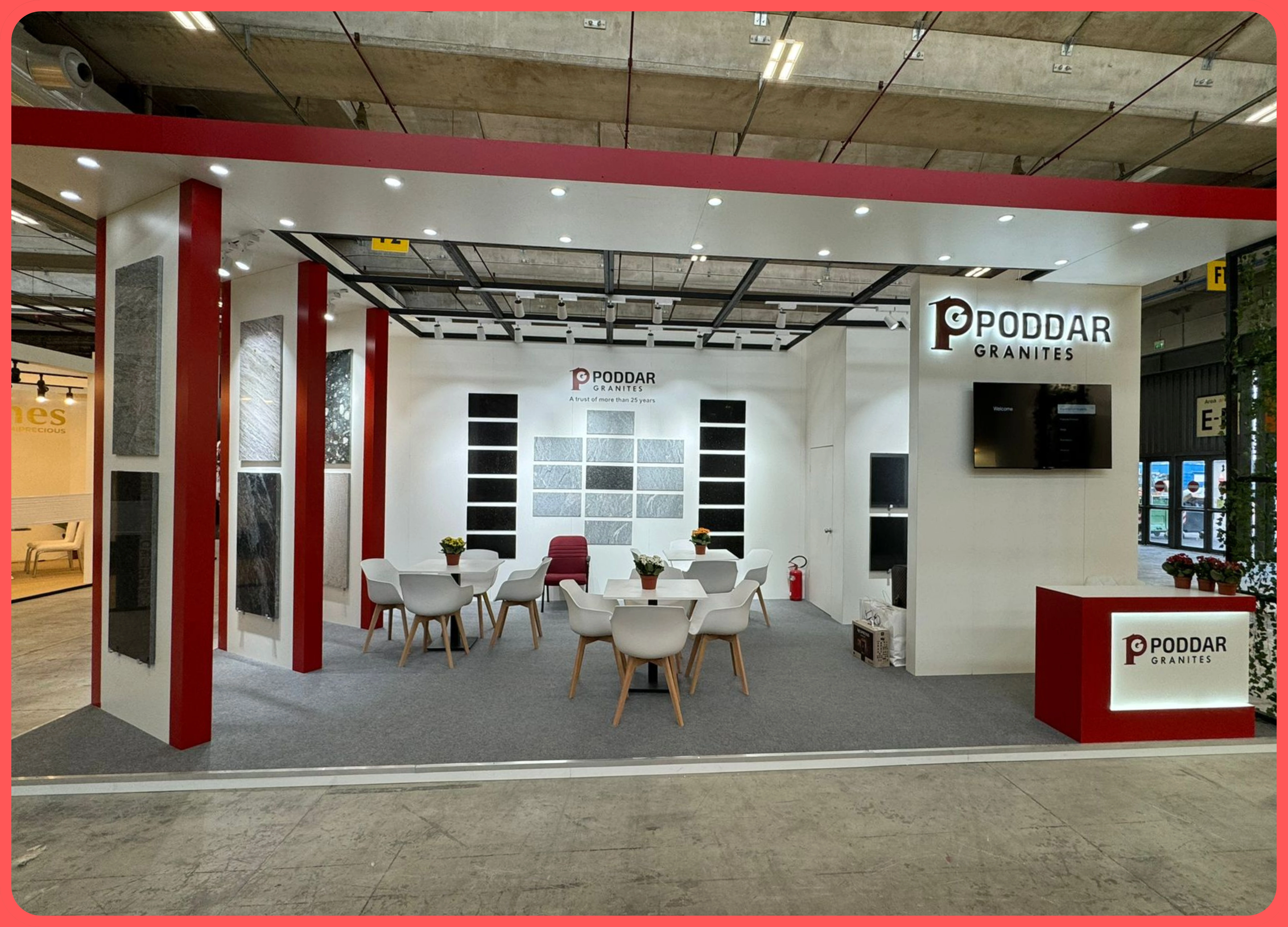 PODDAR Exhibition Stand