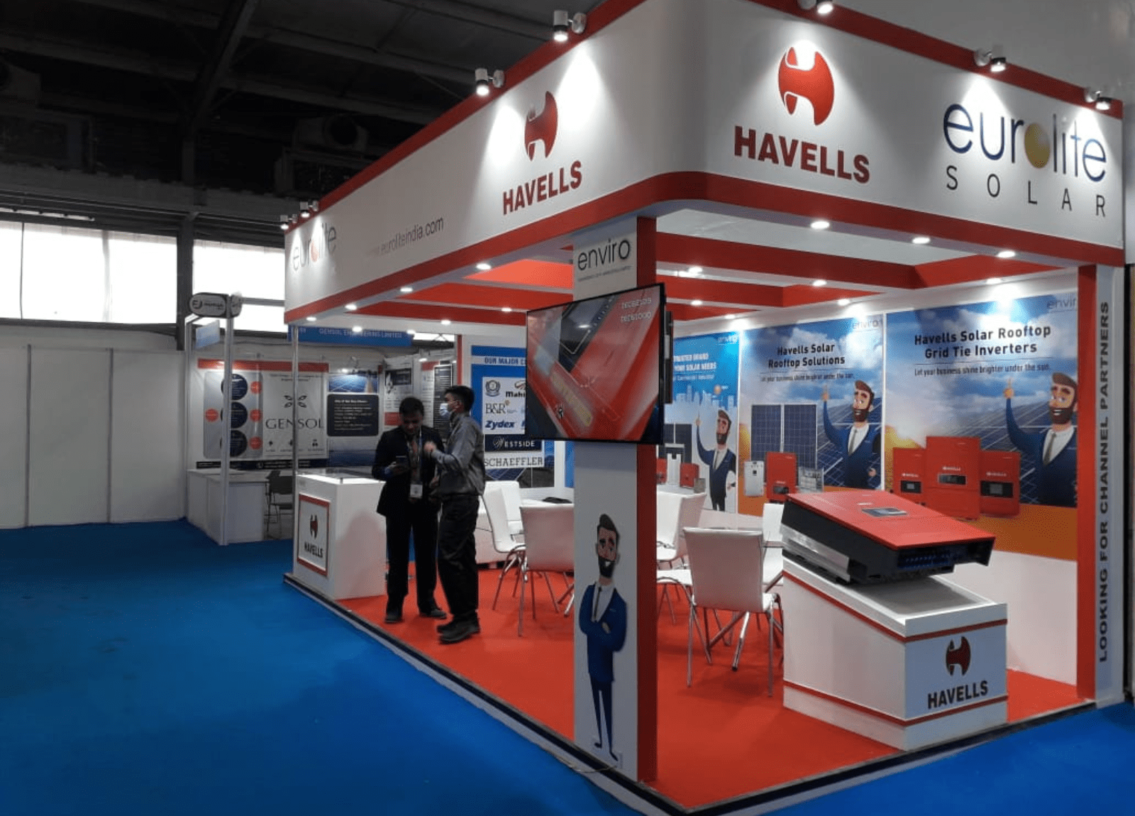 Exhibition Stand at worldwide Show – Designed by The Propshop