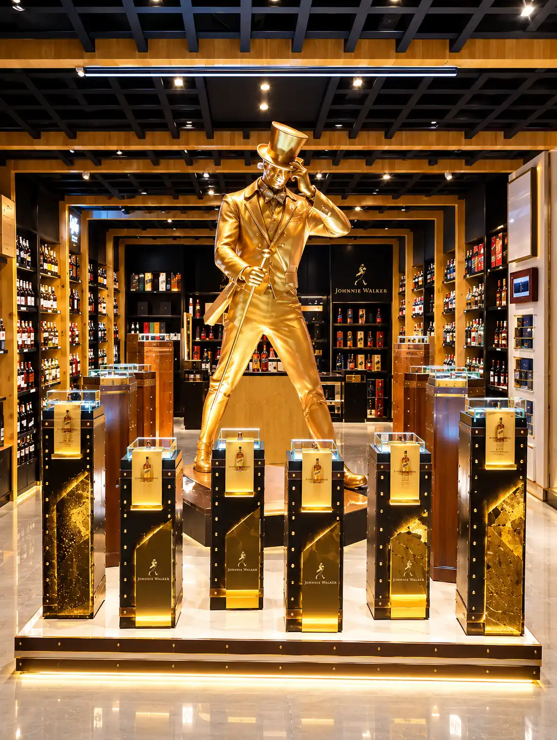 Johnnie Walker brand stage