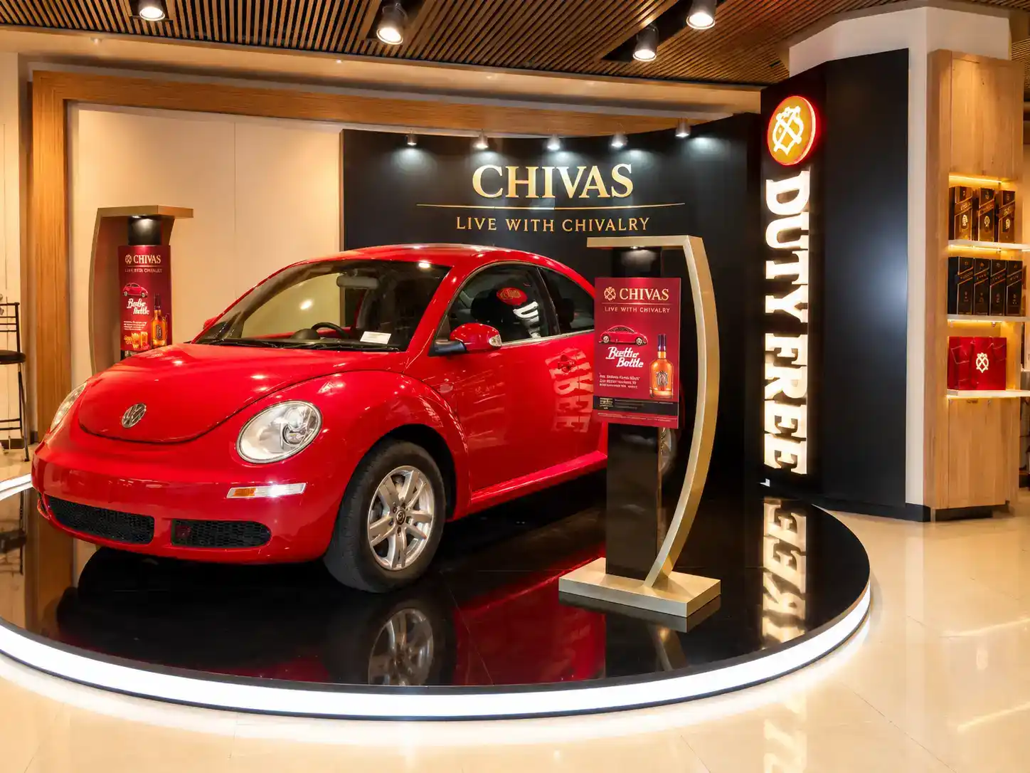 Chivas Beetle in a Bottle promo