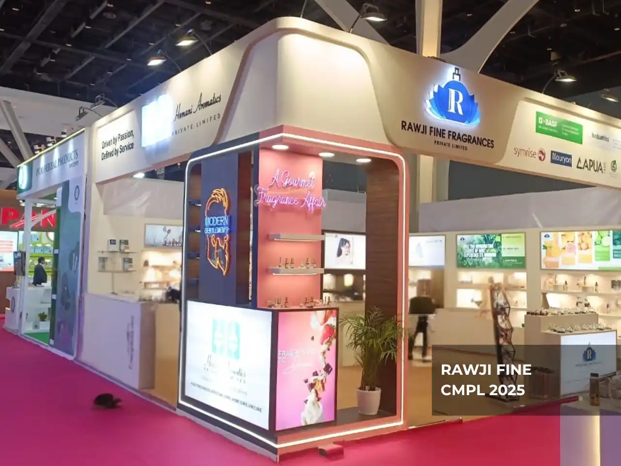 Professional trade show stand fabrication