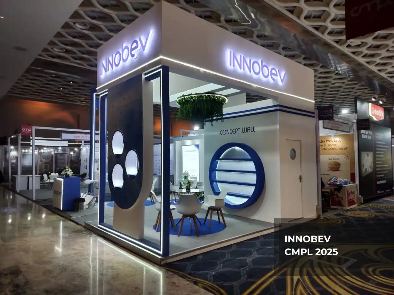 Premium exhibition stall design services