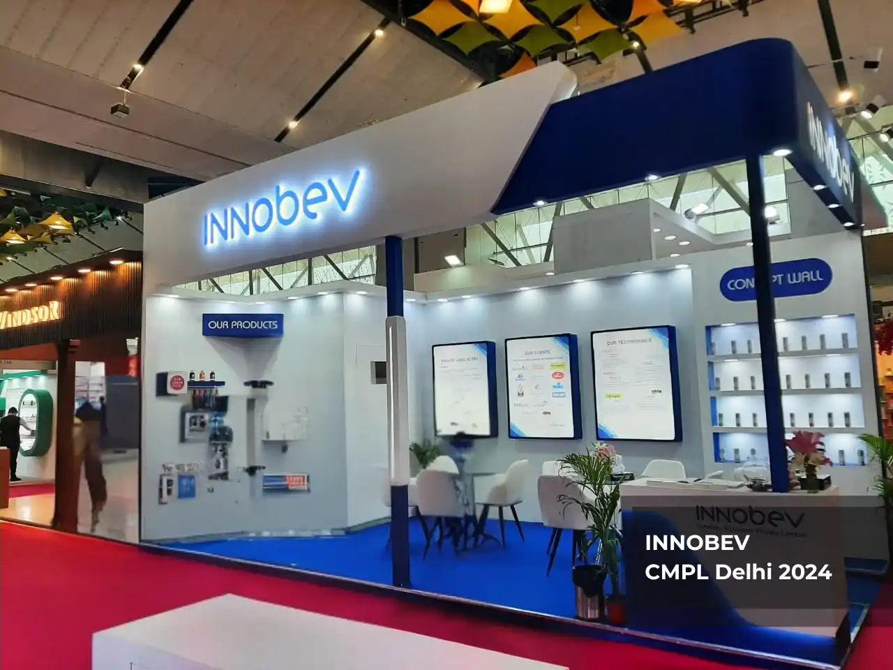 Innobev exhibition stand