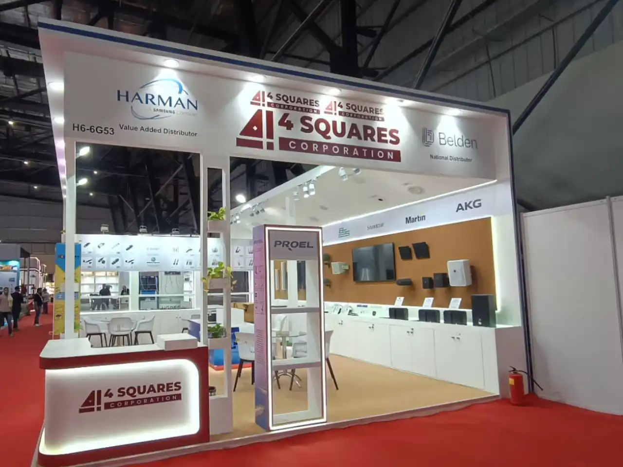 World-class exhibition stand design by Propshop India