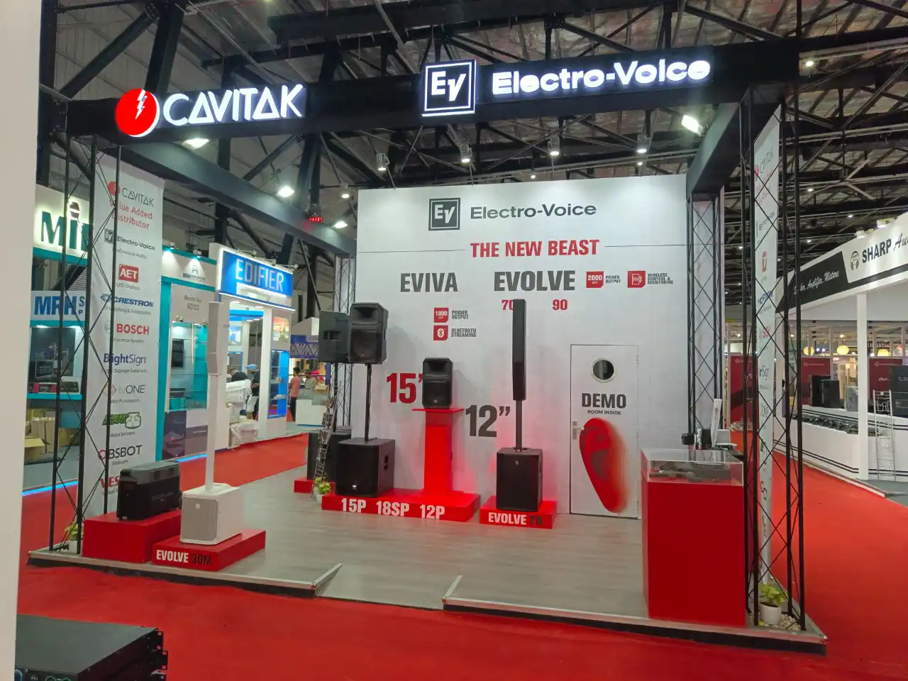 Premium exhibition stall design services