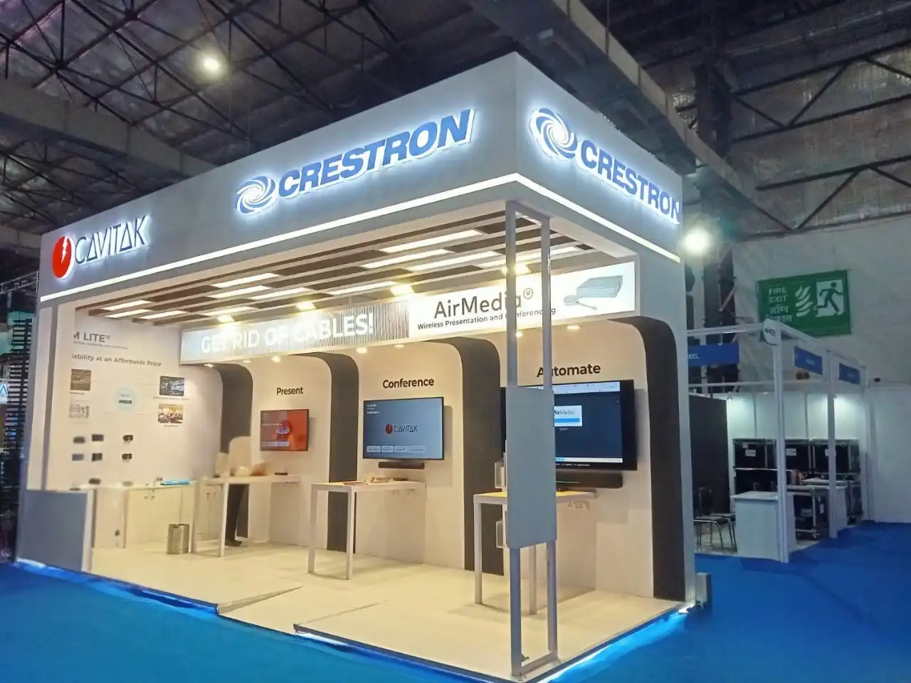 Award-winning exhibition stand builders