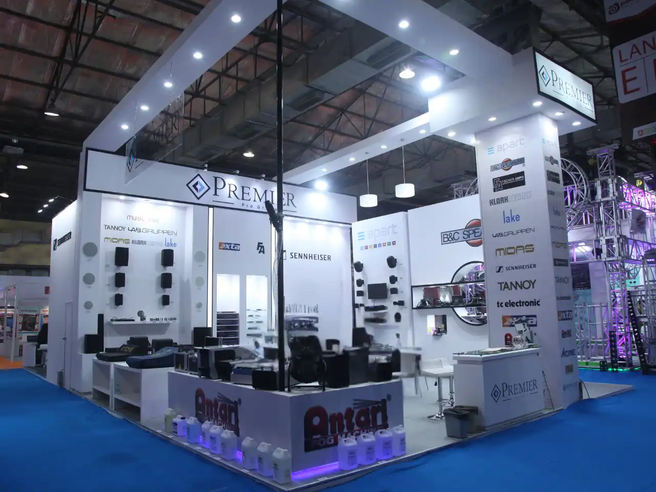 Premier exhibition stand
