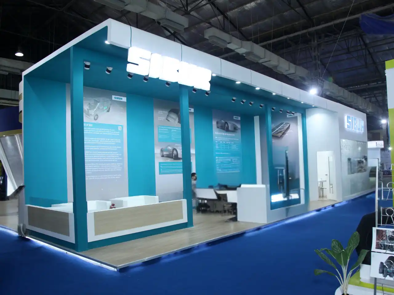 Professional trade show stand fabrication