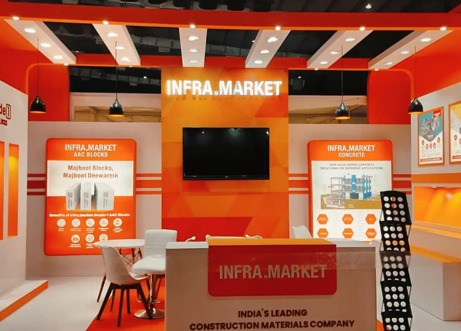 Professional exhibition booth construction and installation services