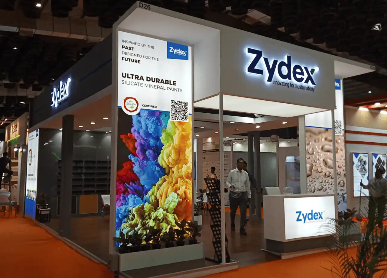 Custom exhibition stall design and fabrication by Propshop India