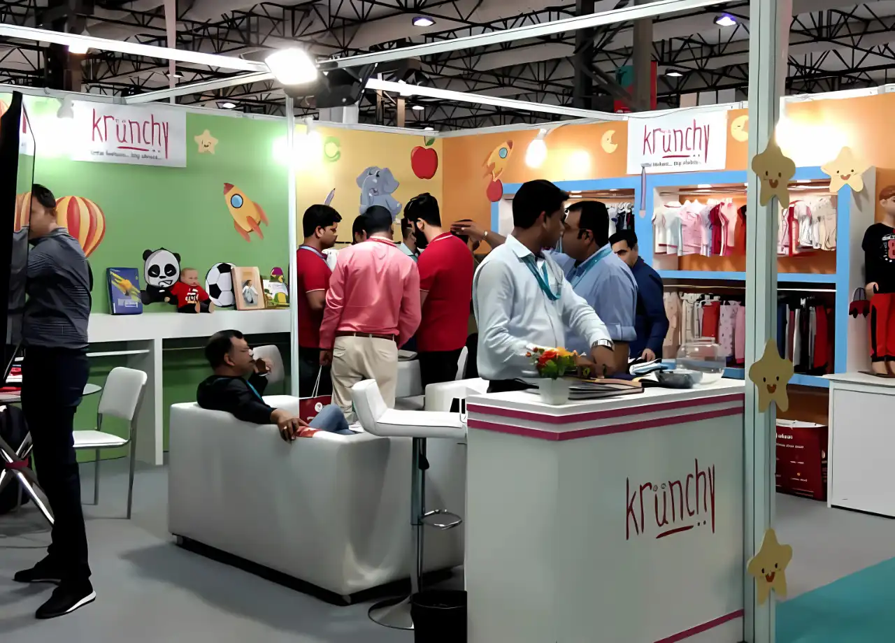 Custom exhibition booth construction