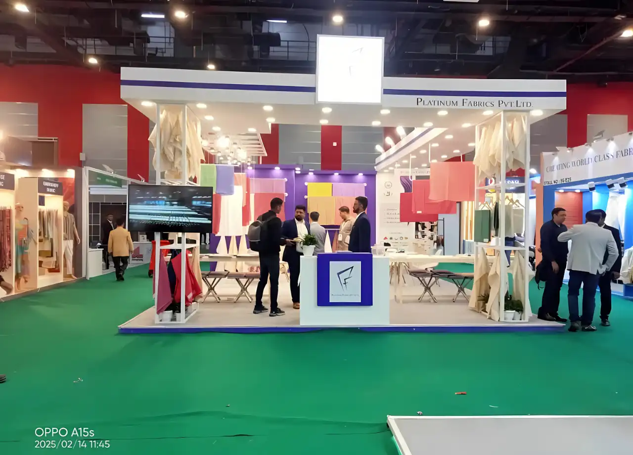 Exhibition Booth Design for Bharat Tex 2026 in New Delhi