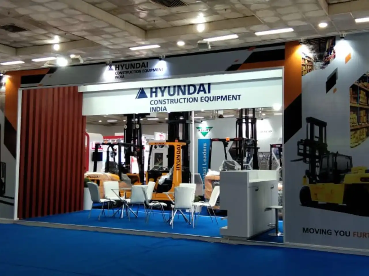 Custom exhibition stall design by Propshop India for India Warehousing Show 2026