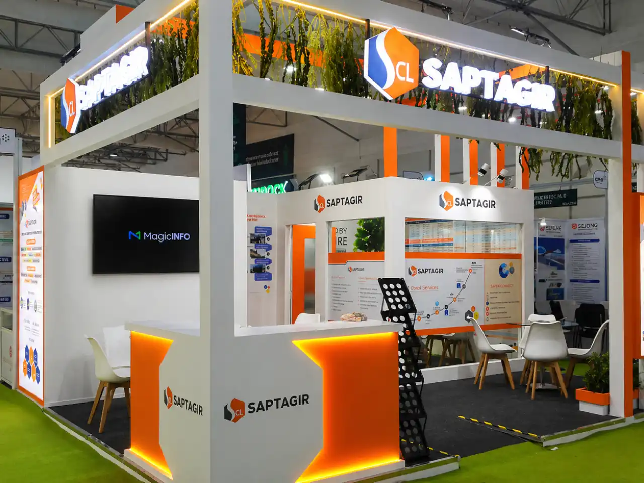 Premium exhibition stall design services