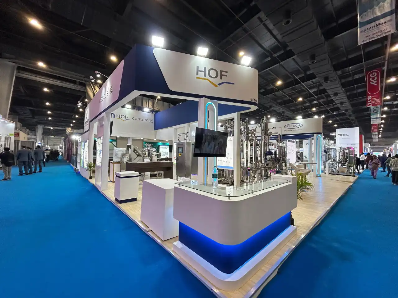 Award-winning exhibition stand builders