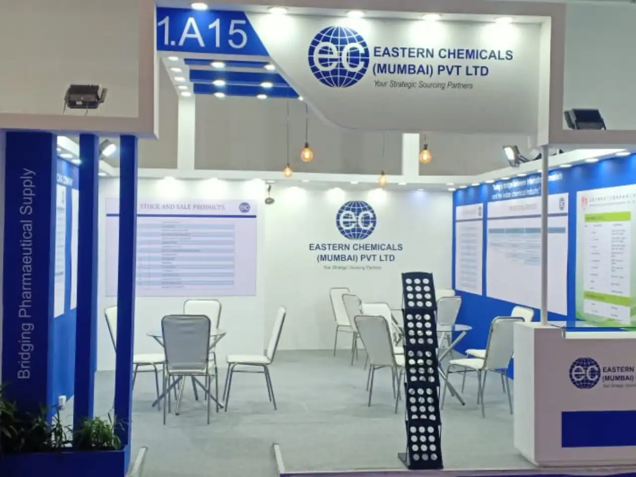 EASTERN CHEMICALS PVT LTD exhibition stand - 