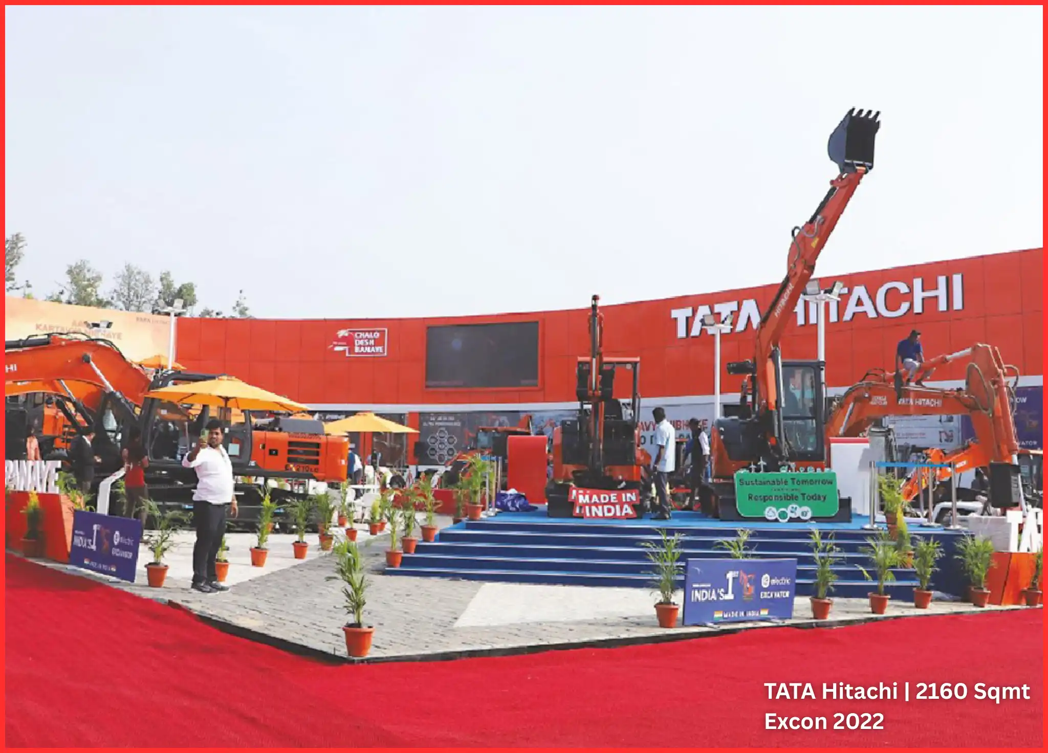 TATA Hitachi | 2160 Sqmt
Excon 2022