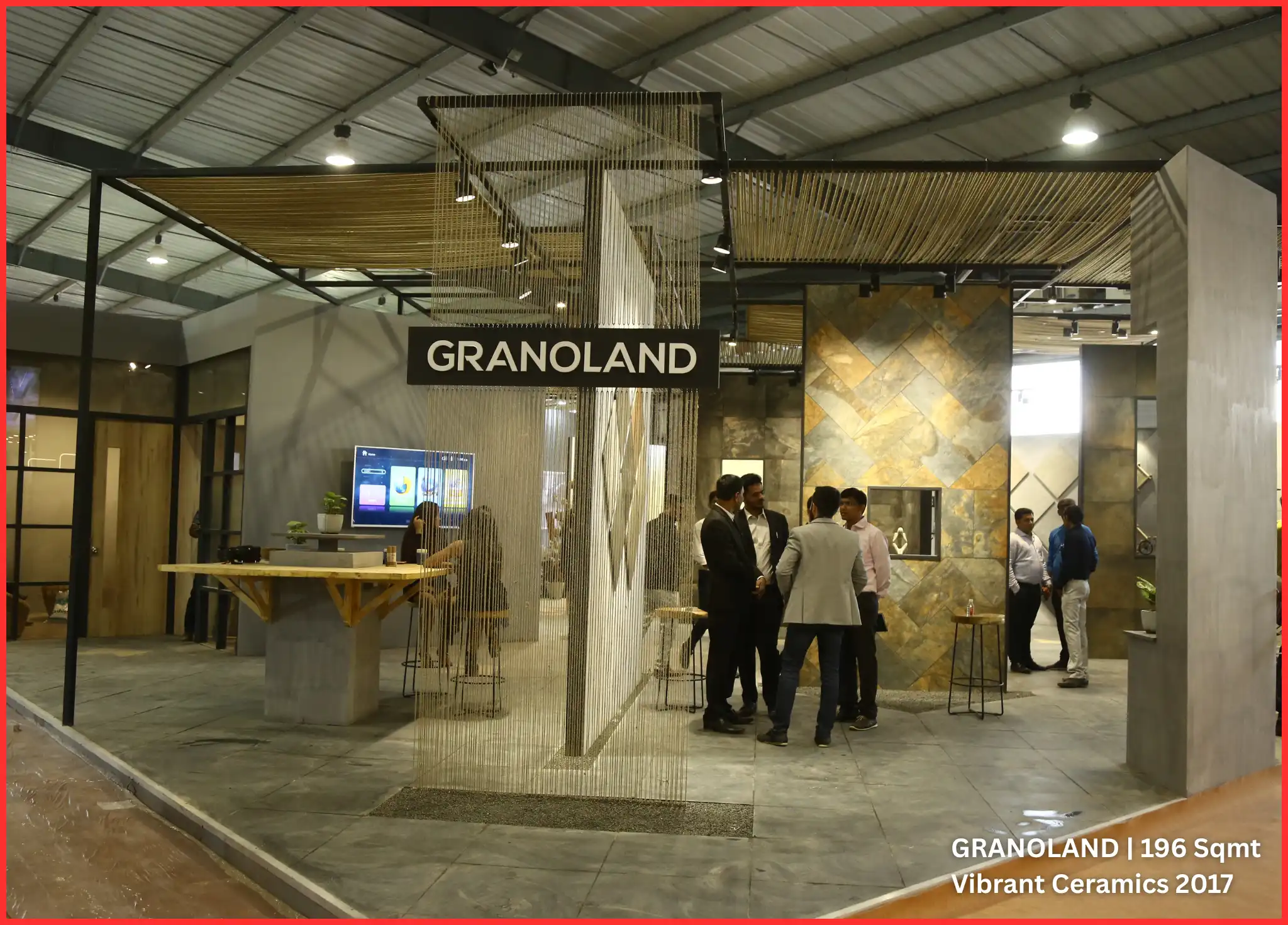 GRANOLAND | 196 Sqmt Vibrant Ceramics 2017