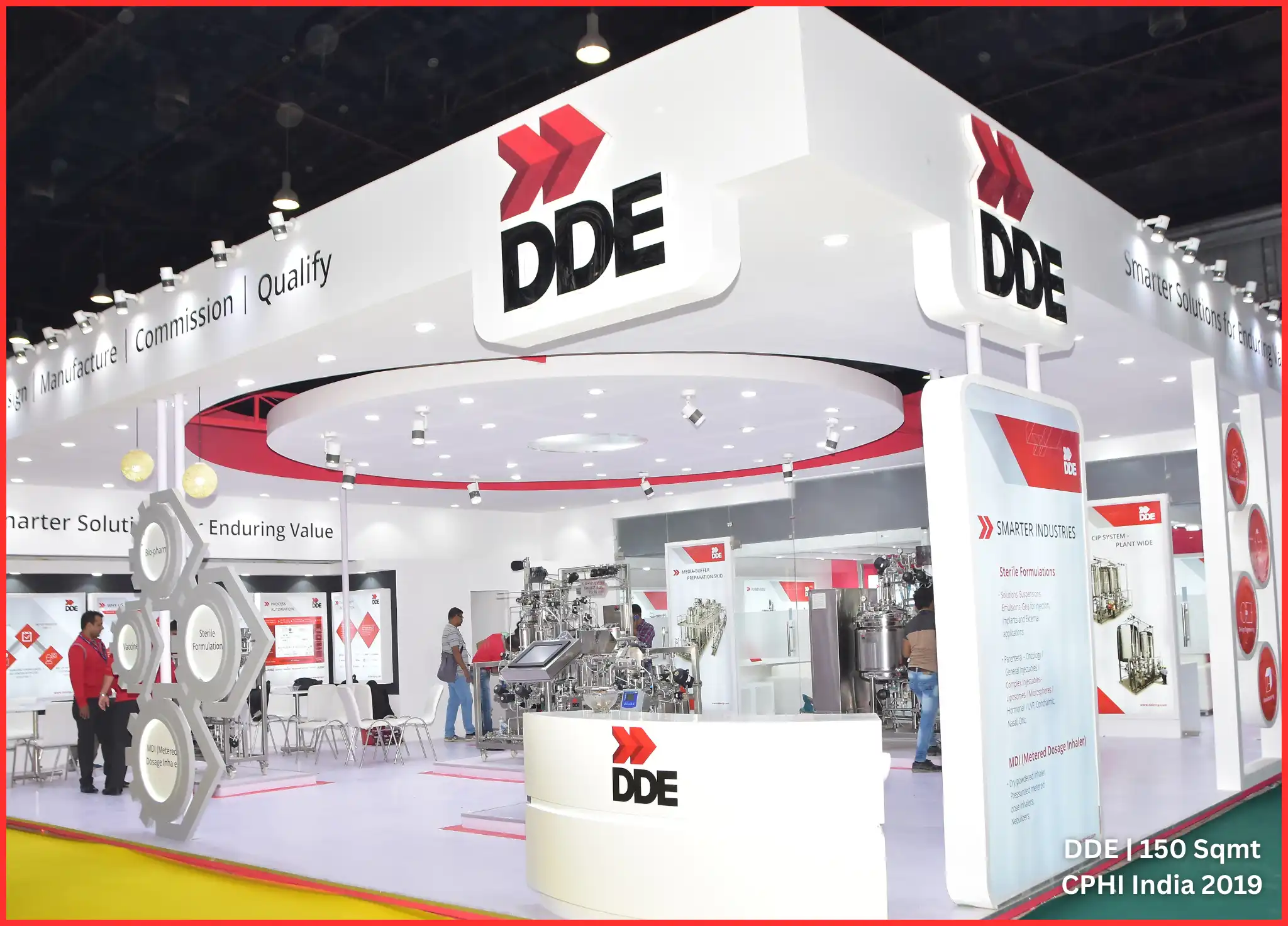 DDE | 150 Sqmt CPHI India 2019