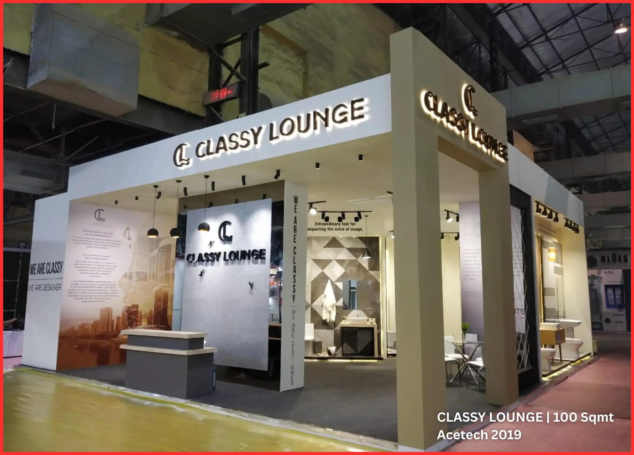 CLASSY LOUNGE | 100 Sqmt Acetech 2019