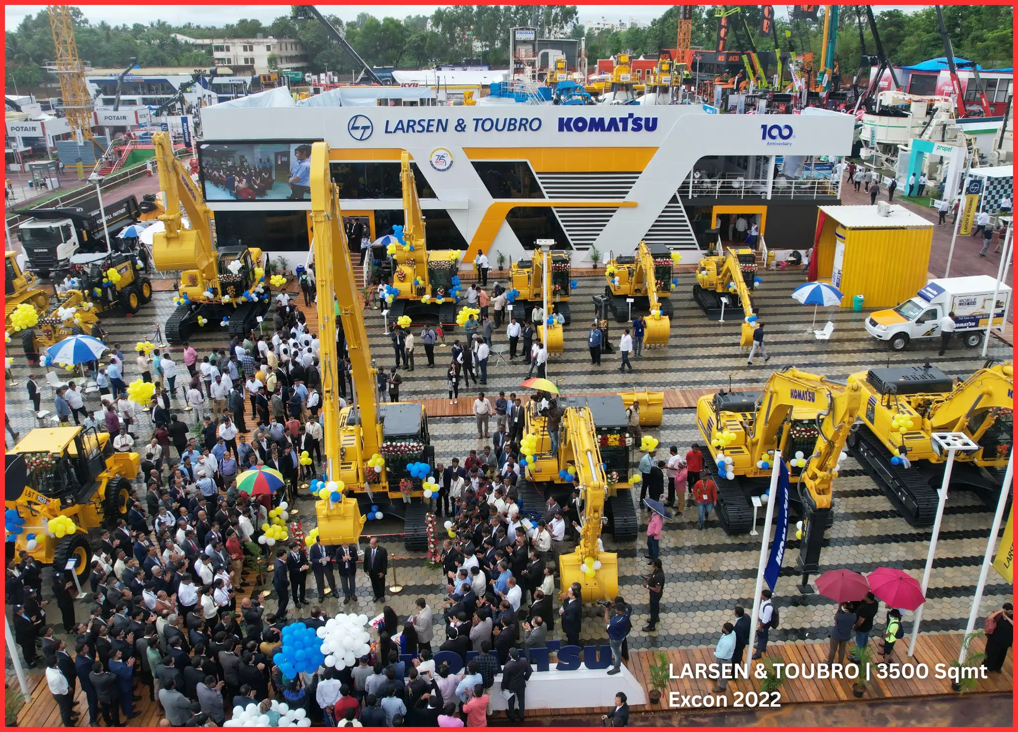 LARSEN & TOUBRO | 3500 Sqmt Excon 2022
