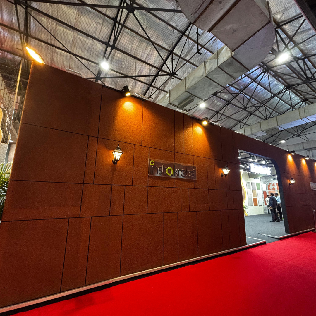 Instakrete Exhibition Stand