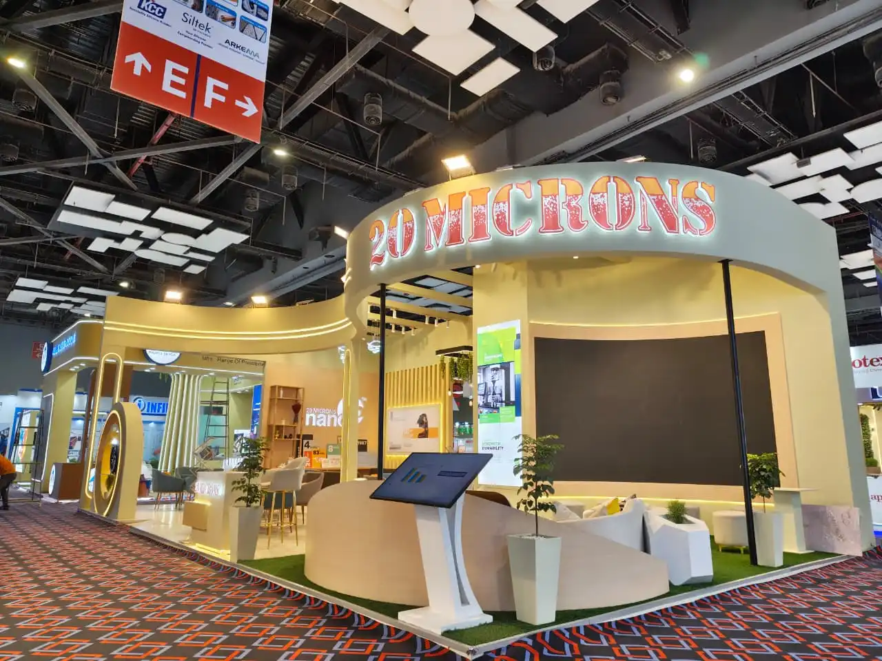Premium exhibition stall design services