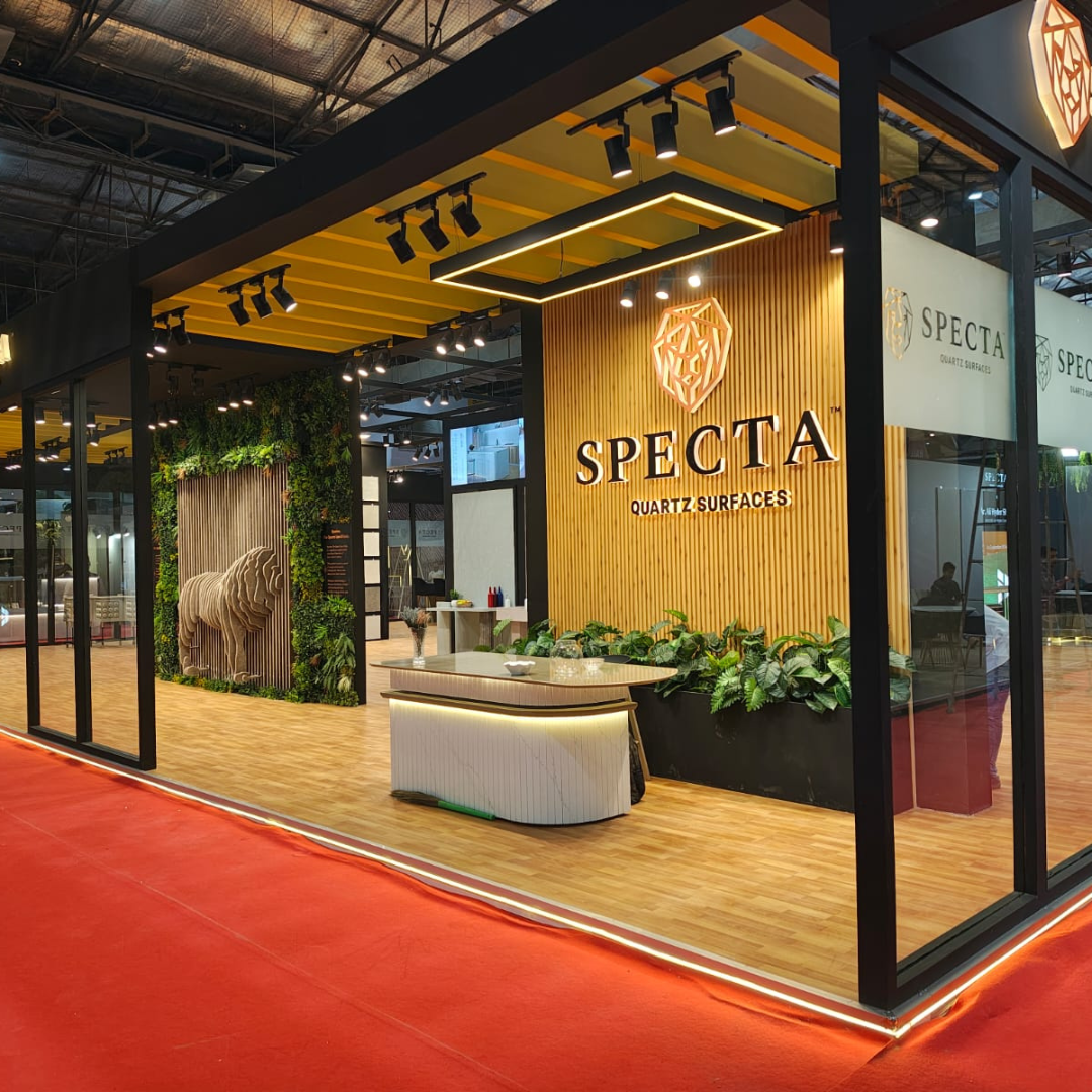 Specta Quartz Surfaces Exhibition Stand