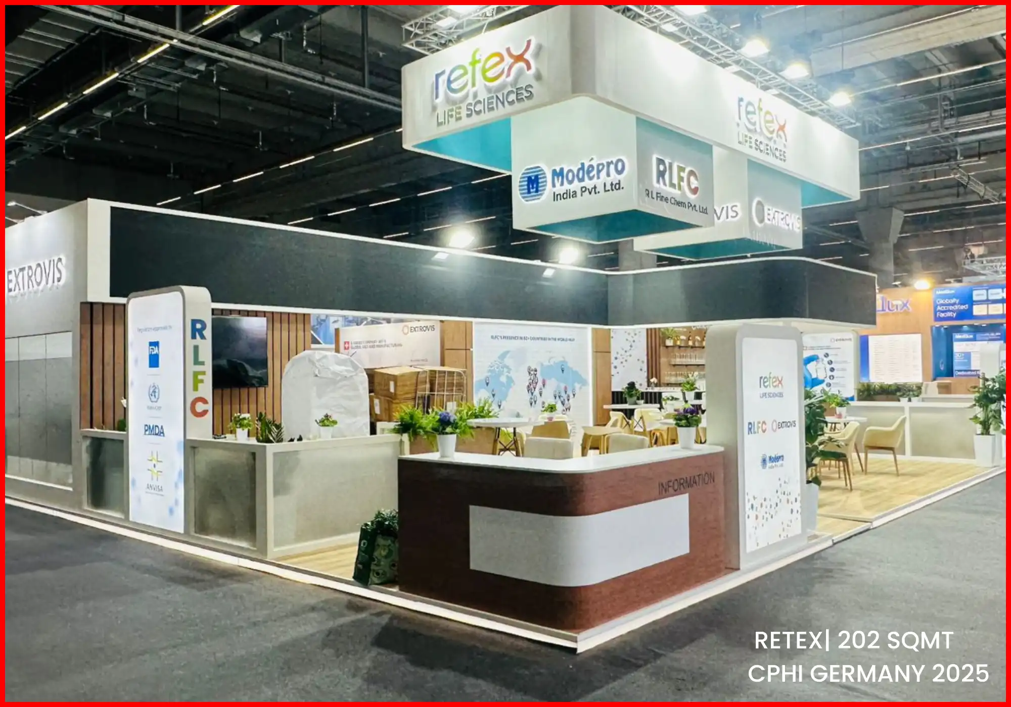 RETEX Stand build by propshop