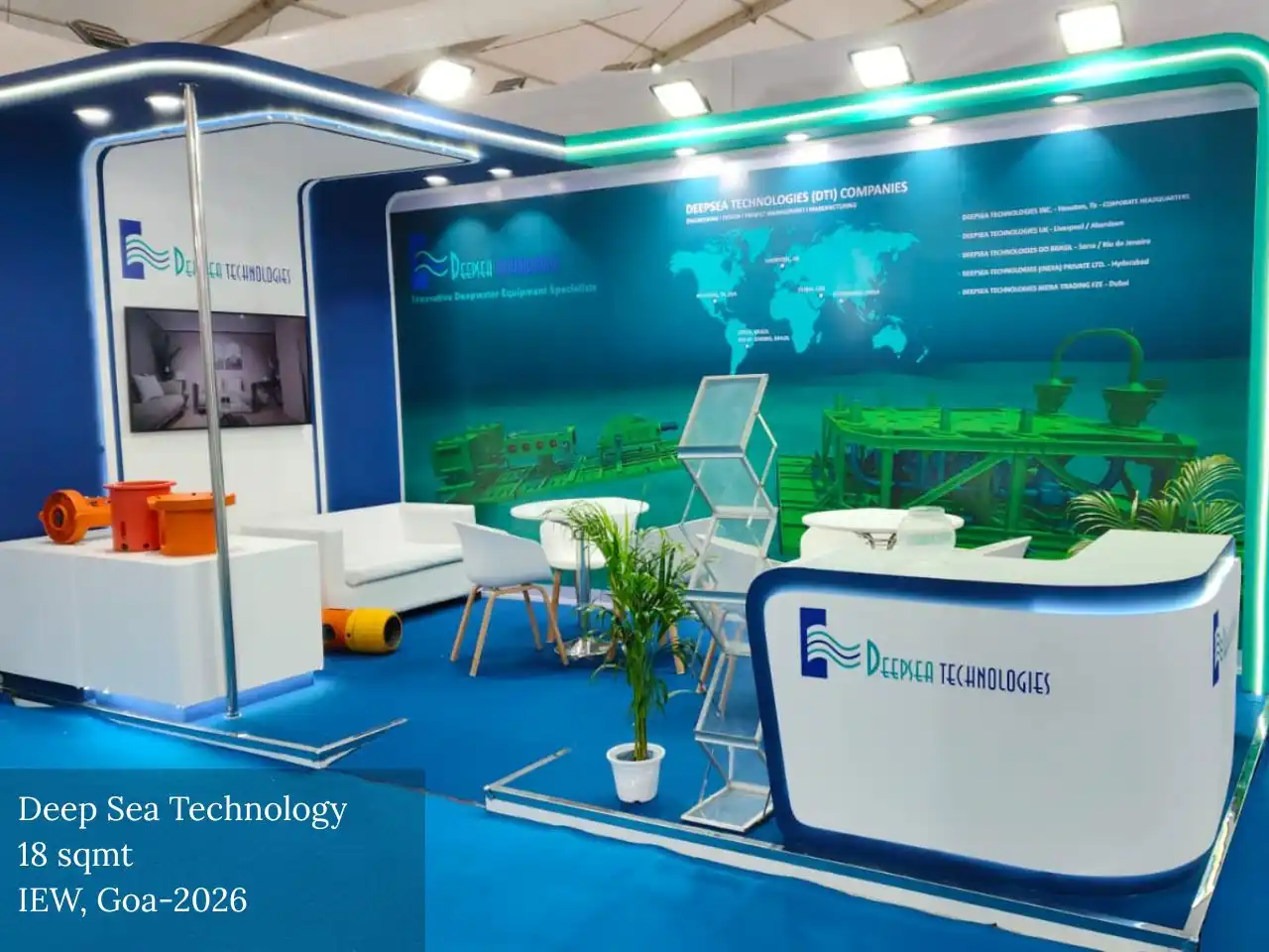 Deep sea Stand build by propshop