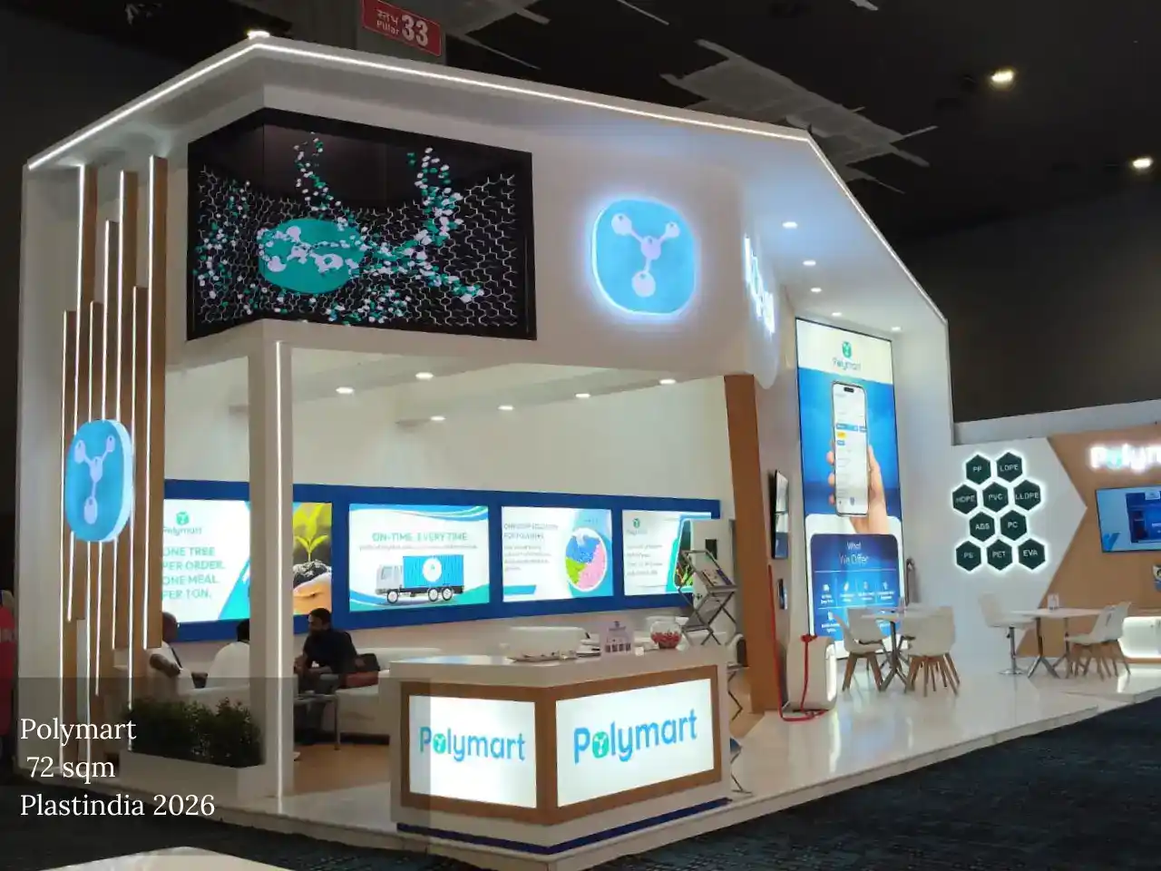 Stand build by propshop