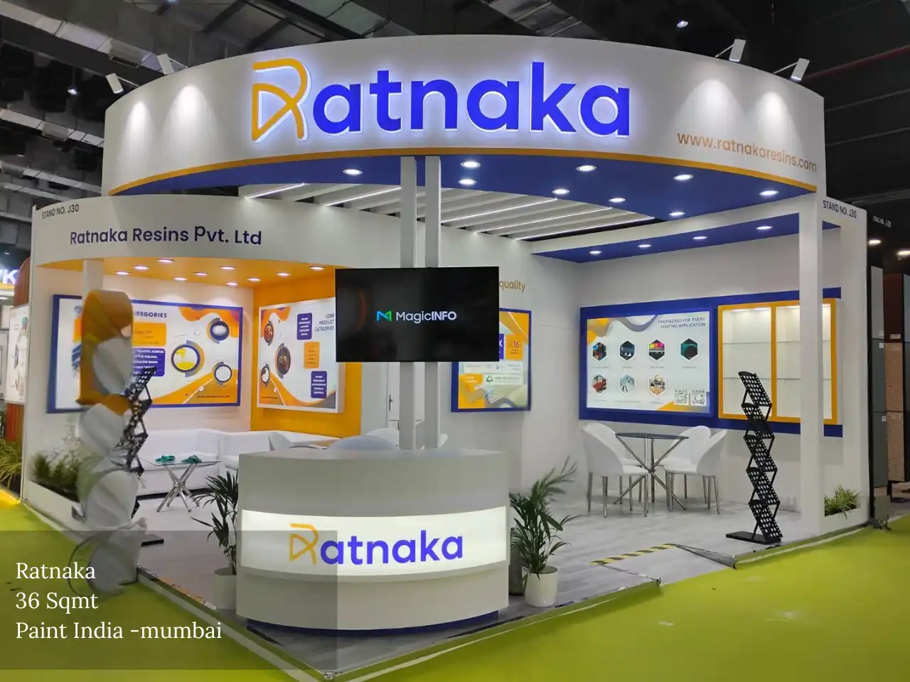 Stand build by propshop