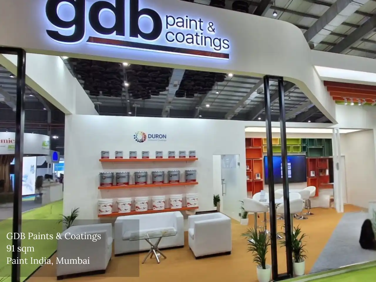 Stand build by propshop