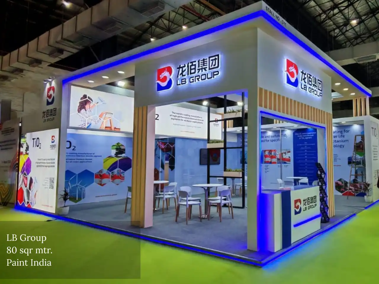 Stand build by propshop