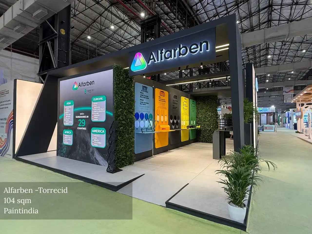 Stand build by propshop