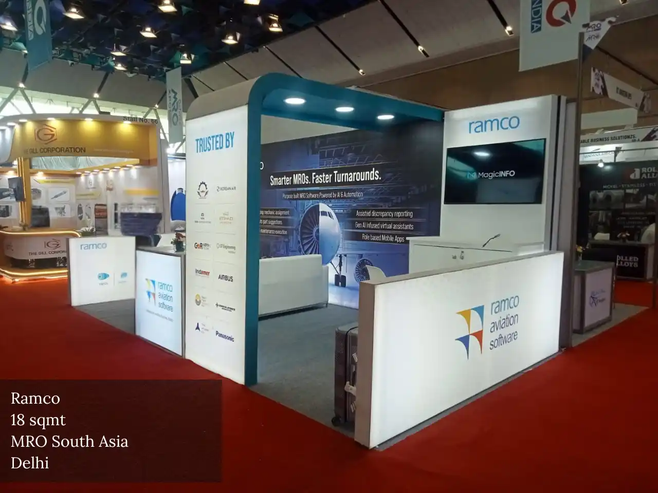 Stand build by propshop