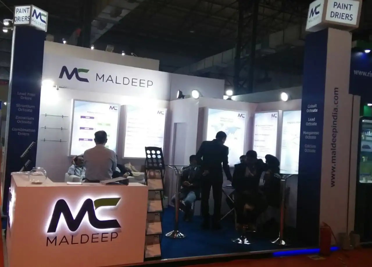 MALDEEP exhibition stand design by Propshop India