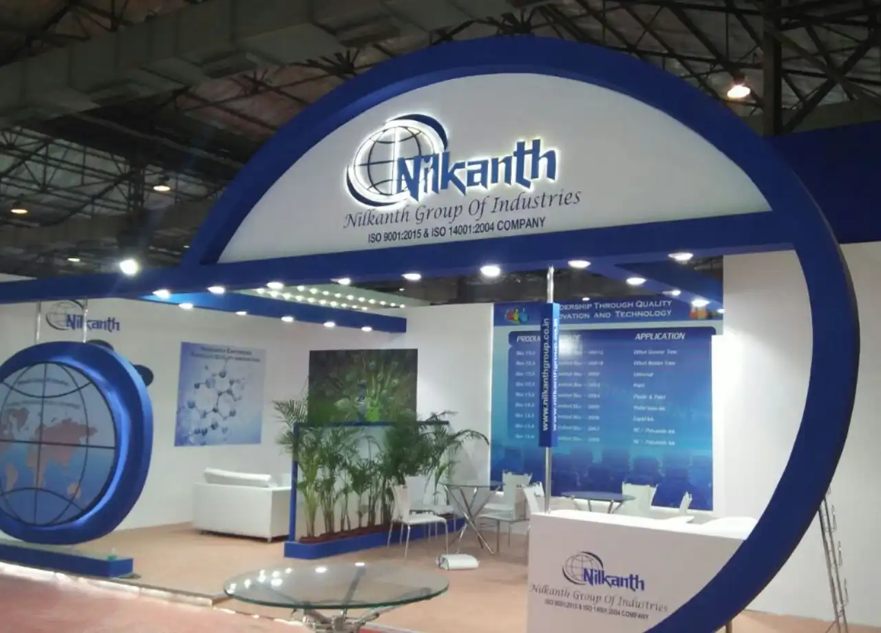 NILKANTH exhibition stand design by Propshop India
