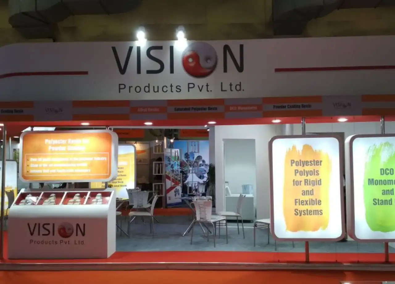 VISION exhibition stand design by Propshop India
