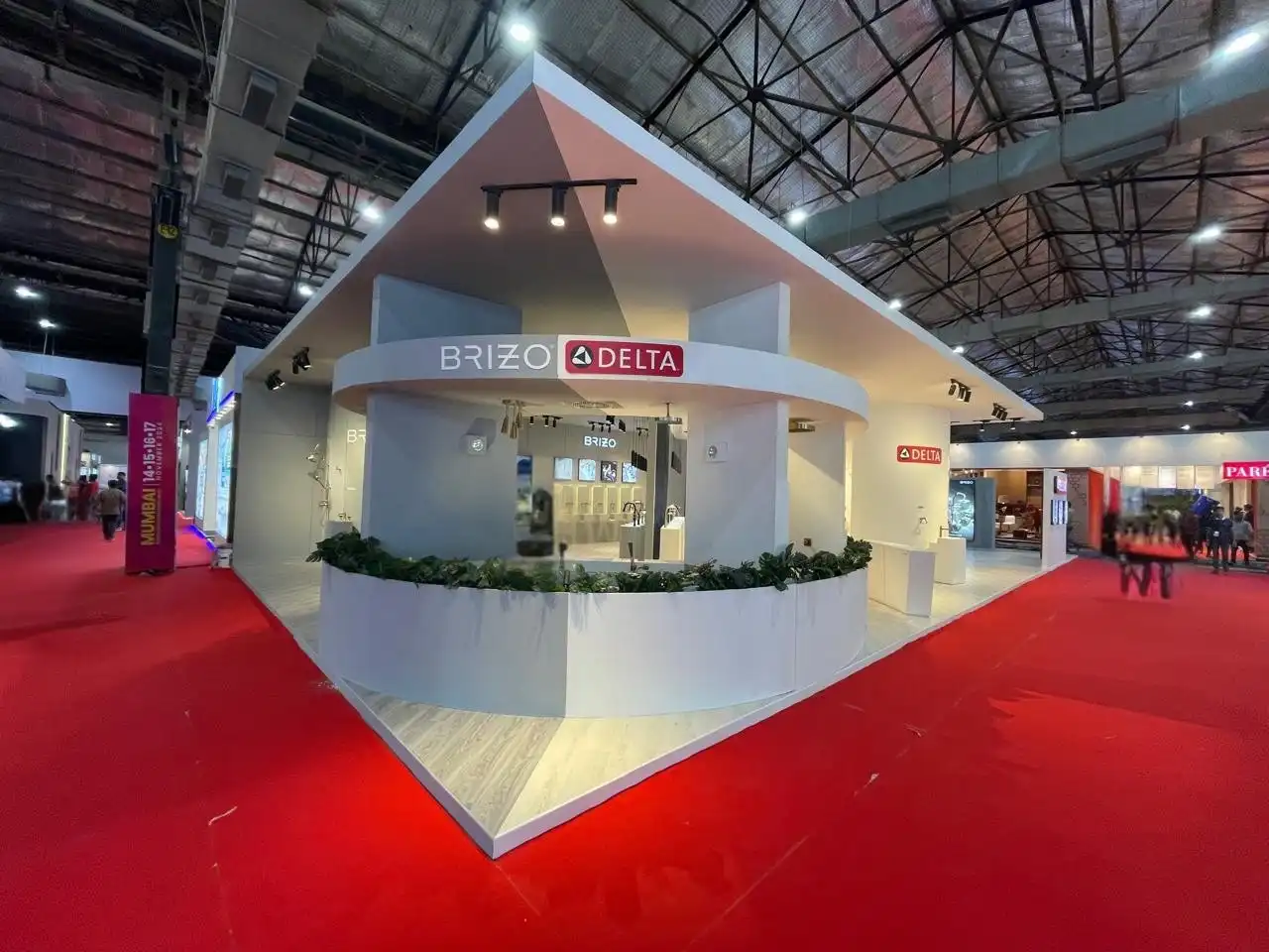 Three Side Open Stall Design 7